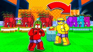 Jump For Brainrots Fusing Strawberry Elephant