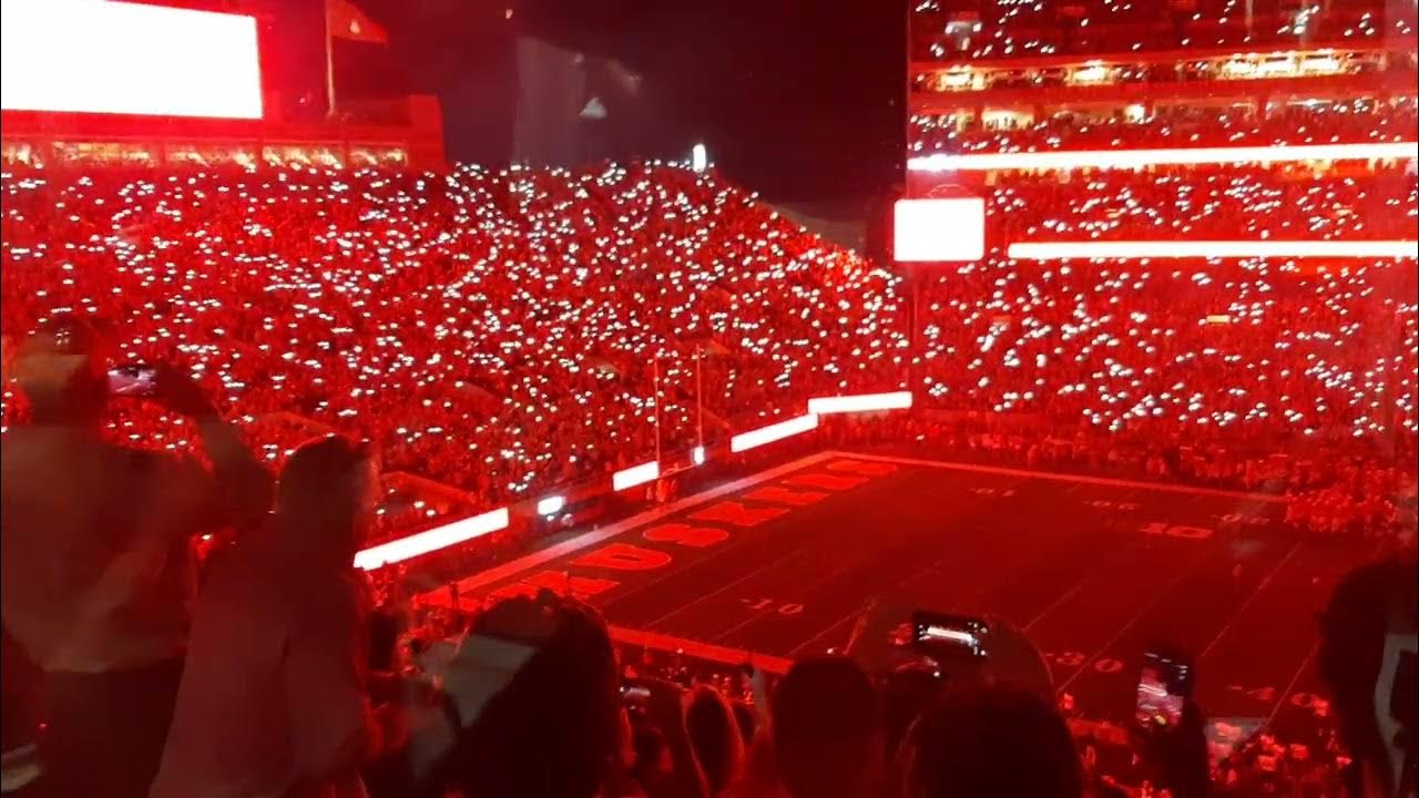 Nebraska Huskers night game... end of 3rd quarter (October 2021) - YouTube - What Channel Is The Husker Game On Tonight