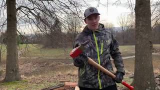 Stihl Splitting Maul is a BEAST! ((HD))