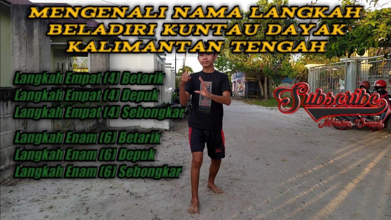 MENGENALI NAMA2 LANGKAH KUNTAU DAYAK ASLI KALIMANTAN TENGAH
