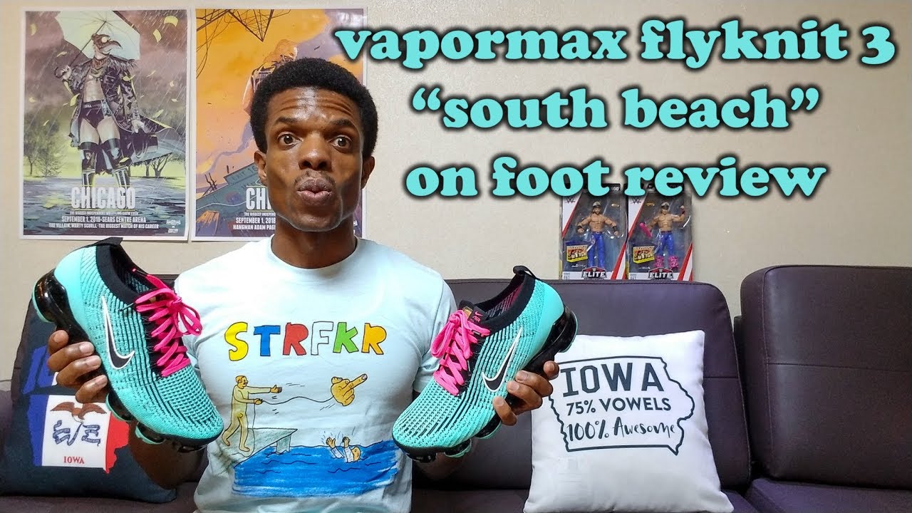 turquoise and pink vapormax