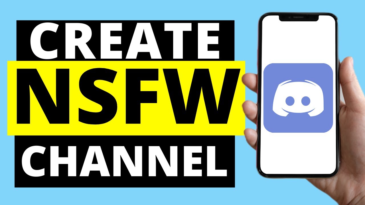 How To Create NSFW Channels on Discord Mobile (iPhone/Android) - YouTube