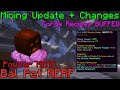Mining nerf new glacite golem forge changes and more hypixel skyblock