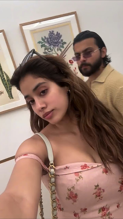 💖 A day in #janhvikapoor and #shikharpahariya's life #couplegoals #shorts