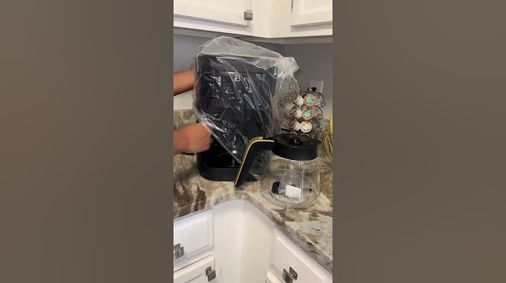 Unboxing new Beautiful by Drew Barrymore coffee maker❤️