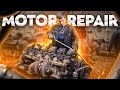 БЫСТРАЯ СБОРКА МОТОРА MAN D2866 / MAN TRUCK ENGINE ASSEMBLY