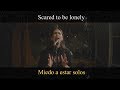 Martin Garrix & Dua Lipa - Scared To Be Lonely (Acoustic) LYRIC VIDEO - Traducido a Español