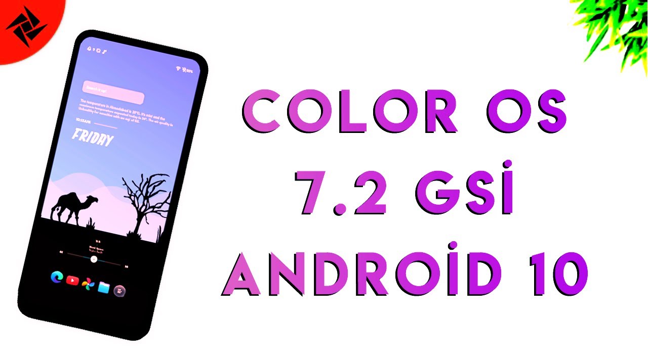 ColorOS 7.2 Android 10 Most Stable GSI - Project Treble Rom - YouTube