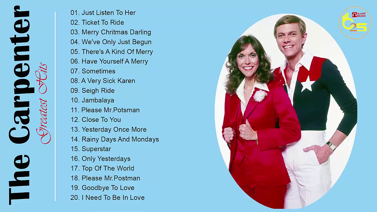 Best Of The Carpenters Playlist -The Carpenters Greatest Hits