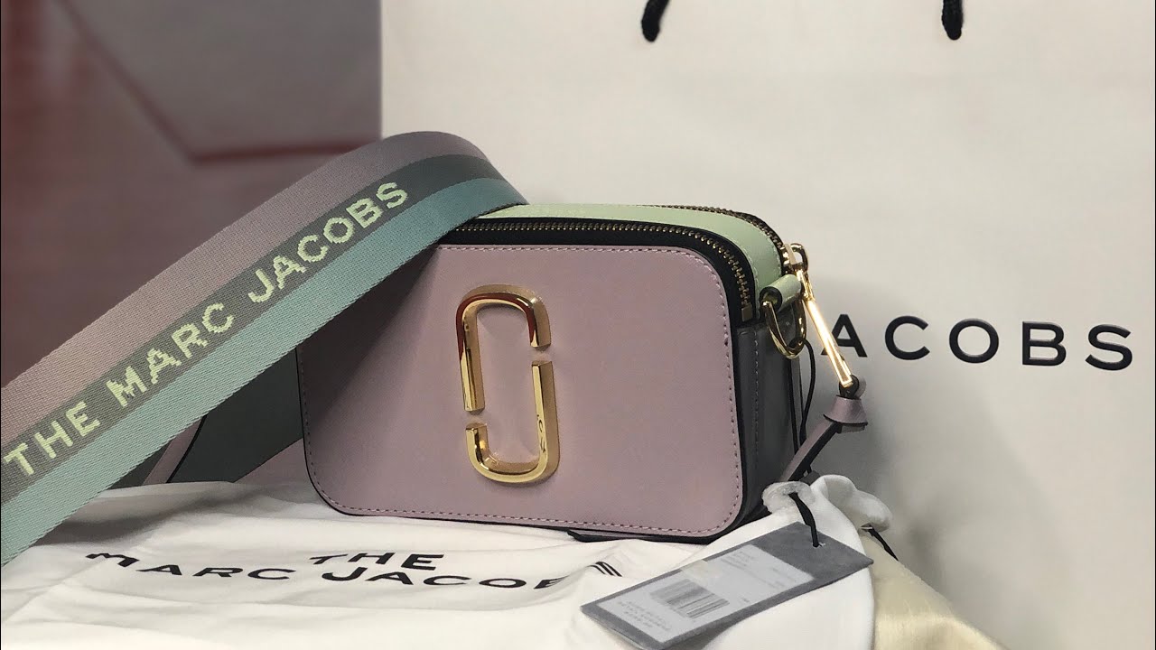 Marc Jacobs RETAIL Snapshot camera bag with dustbag Dusty Lilac
