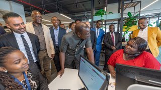 HII NI KALI! Watch President Ruto's digital experience at the  launch of CIC Kenya in Kiambu