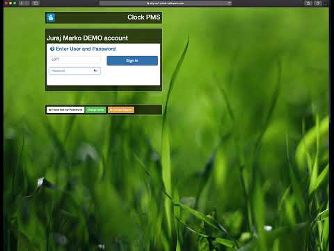 Clock PMS Login