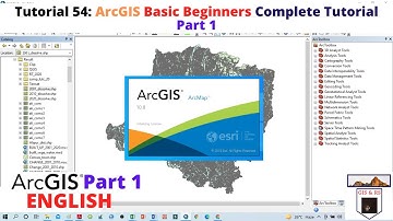 ArcGIS Basic Beginners Complete Tutorial Part 1