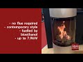 Spartherm Ebios Fire Passo E bioethanol upright stove