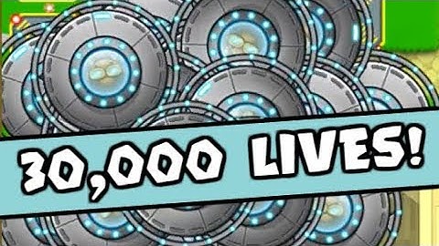 OVER 30,000 Lives - No Hacks! | Most Lives Ever Late Game! (Bloons TD Battles / BTD Battles)