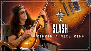 Slash Rips a Nice Riff