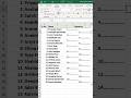 Excel Tips You Didn't Know Exist!💯 #excel #formula #shortcut