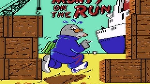 Monty On The Run Review for the Commodore 64 by John Gage