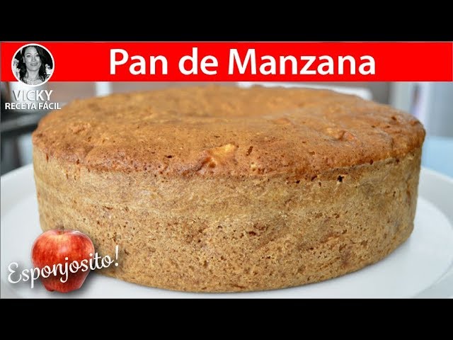 Pan de Manzana | #VickyRecetaFacil | VICKY RECETA FACIL