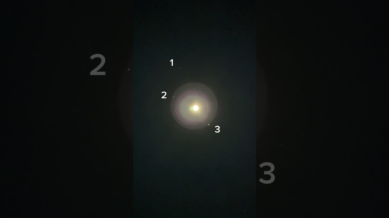 A nice conjunction tonight
