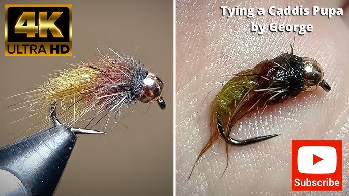 Tying the Holy Grail Nymph (caddis pupa fly pattern) 