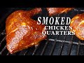 Smoked Chicken Leg Quarters | Honey BBQ Chicken Quarters on the Pit Boss Austin XL