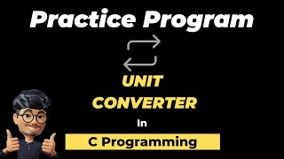 Coding a Unit Converter in C language | Currency Converter in C | ASMR Programming - No Talking screenshot 2