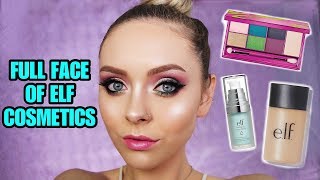 FULL FACE USING ELF COSMETICS