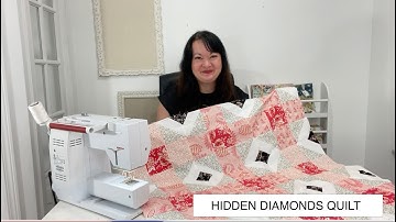 Hidden Diamonds Quilt Tutorial