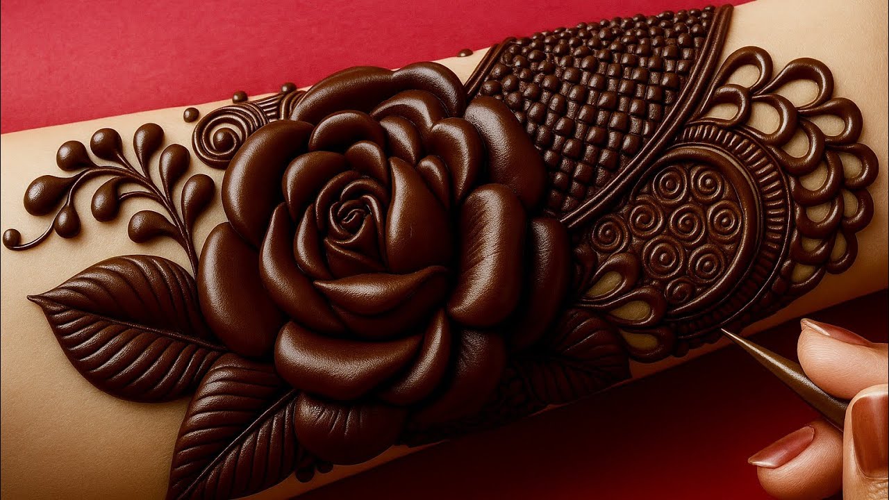 New Dubai Style Mehndi Design||Very Easy Dubai Style Mehndi Design||Mehndi Ki Design||Mehndi 