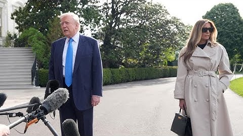 President Donald Trump departs for Pope Francis' funeral in Italy