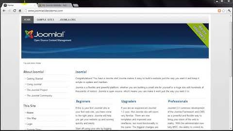 Joomla 2 5 Tutorial HD)   Lesson 16   Modules