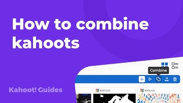 How to combine kahoots