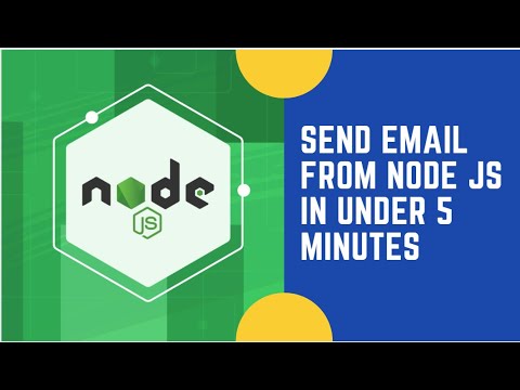 Send Email From Node JS In Under 5 Minutes