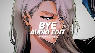 bye (Altare Remix/Slowed) - Ariana Grande [edit audio]