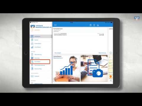 Volksbank Bielefeld-Gütersloh: VR-Banking App -  Ersteinrichtung, so einfach geht es