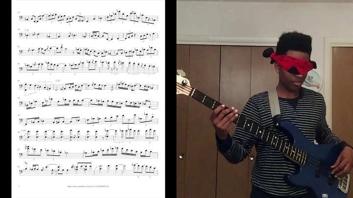 Blindfolded Bass Transcription - Live Sharay Reed ...