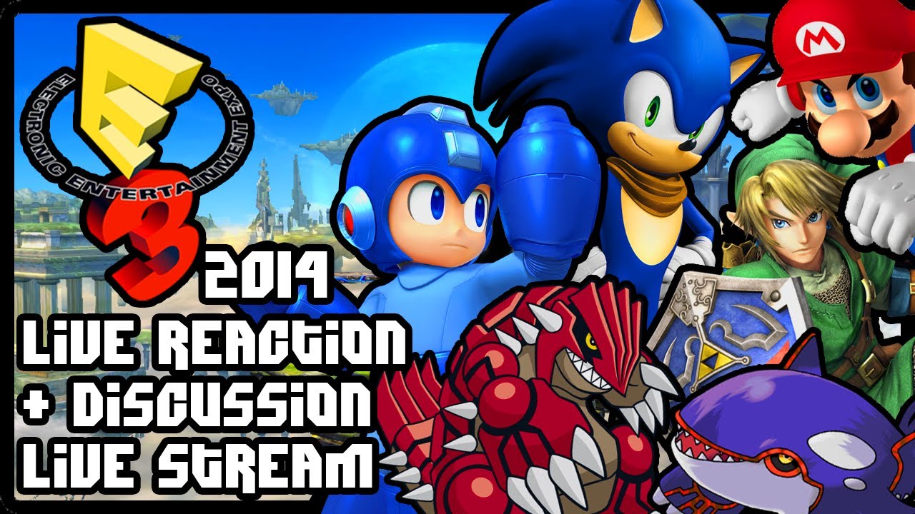 E3: Nintendo Press Conference 2014 (Live Reactions & Discussions) - YouTube