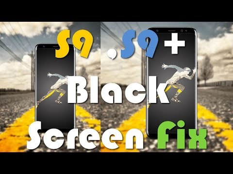 Galaxy S9, S9 Plus Black screen Fix (Display Wont turn on)