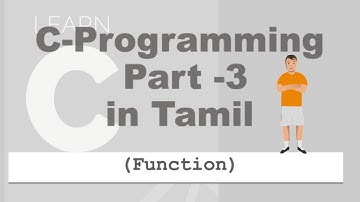 C programming (function) - Part 3 in Tamil