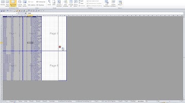 Microsoft Excel 2010 Level Two Video 48 Page Breaks