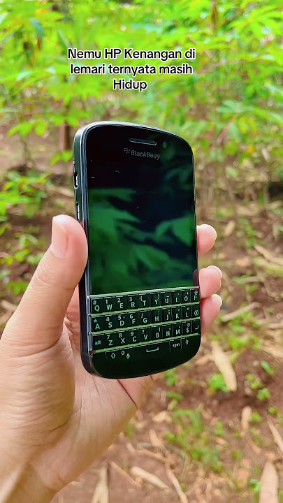 Blackberry Q10 di tahun 2025 ?? Masih ada yang punya?