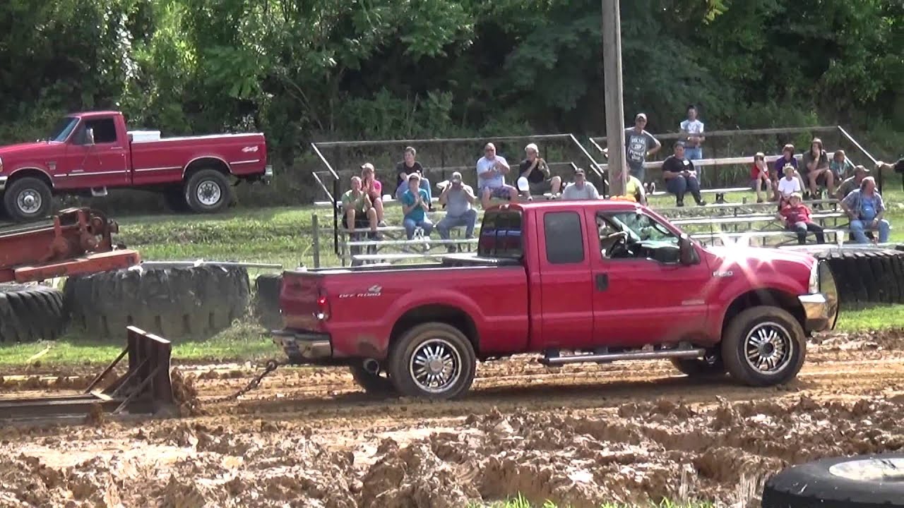 RRE 2014 Sled Pulls Red 6.0 Powerstroke ZF6