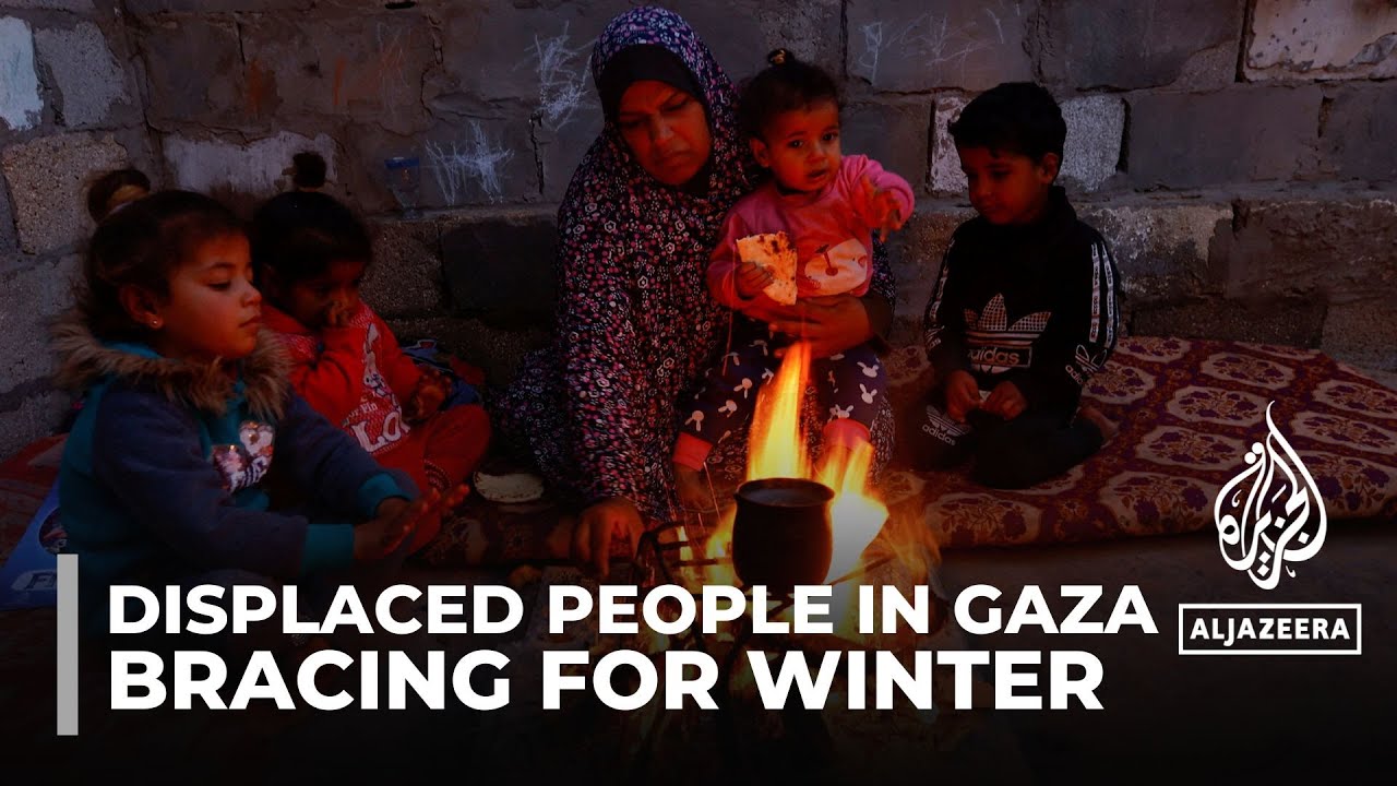 شتاء غزة: مزيد من المعاناة للفلسطينيين النازحين