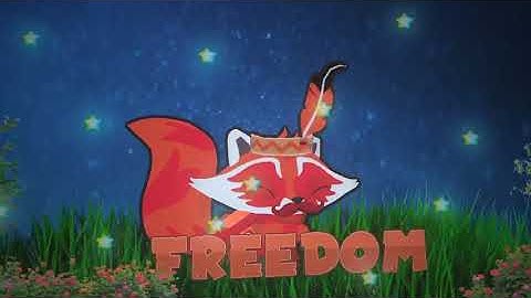 3D forest Intro commission for Freedom Raccoon!(aesthetic version)(paid!!!)