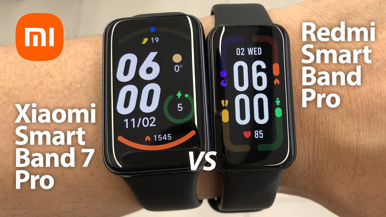 Xiaomi Smart Band 7 Pro vs Redmi Smart Band Pro - Comparison