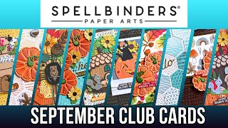 September 2025 Spellbinders Club Kits! Must-See Card Ideas
