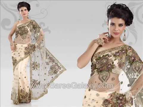Net Saree Fashion Designs 2015