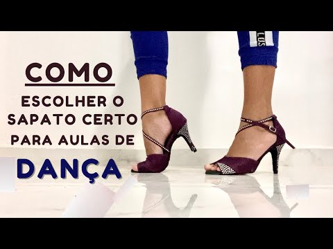 Vídeo: Como Escolher Sapatos De Dança