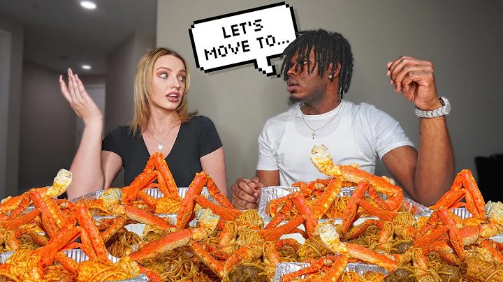 Are We Moving?? | KING CRAB SEAFOOD BOIL MUKBANG